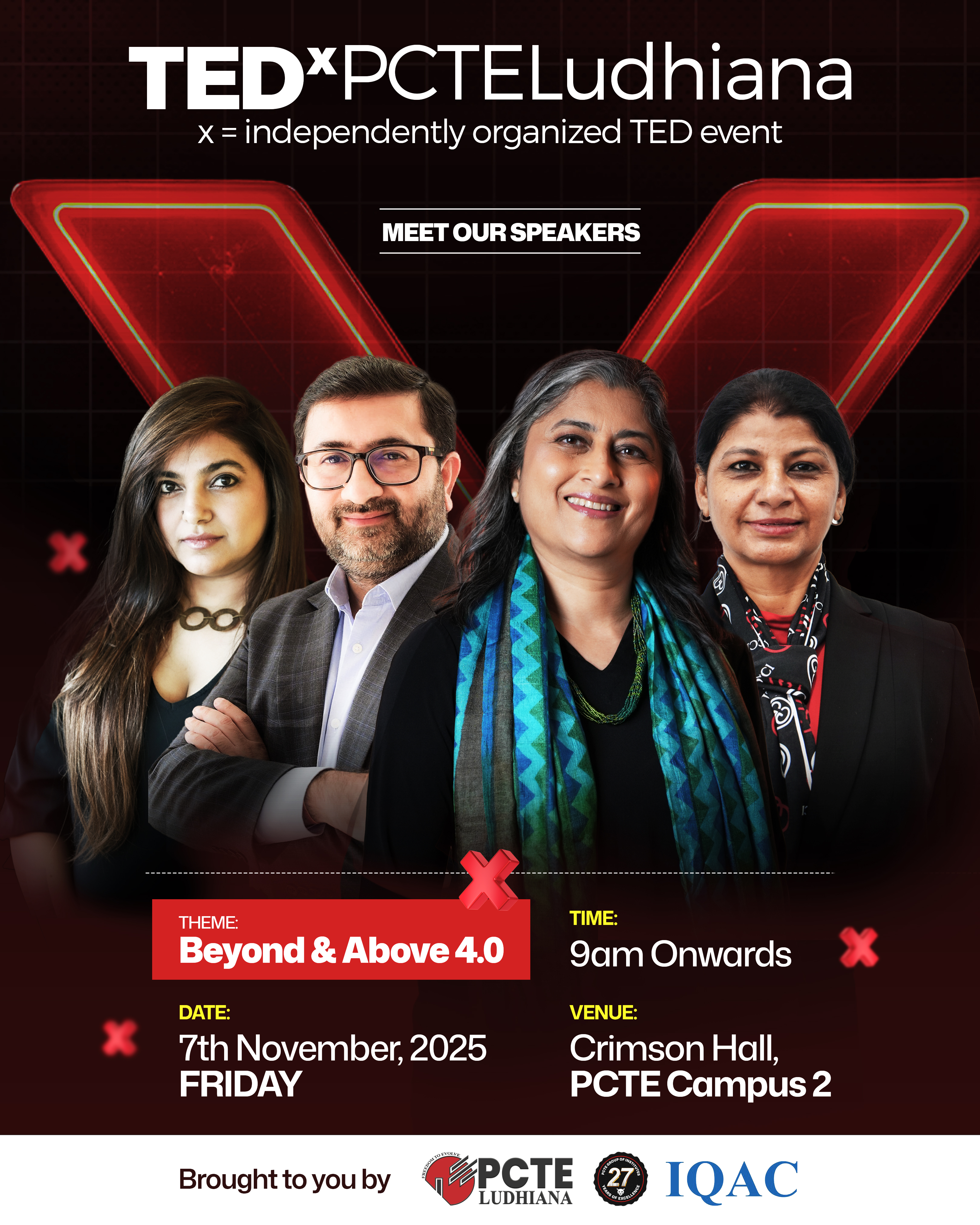 TEDx PCTE Speakers